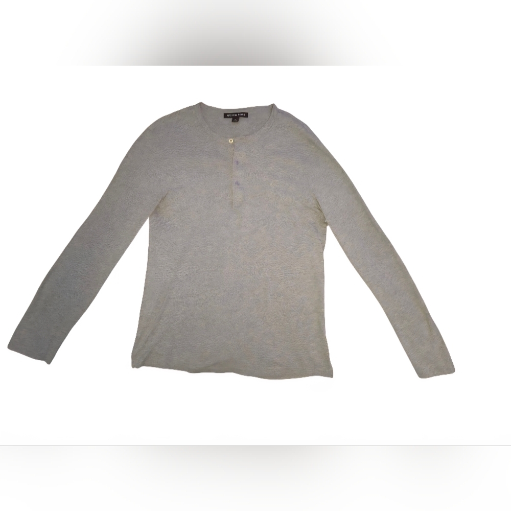 Calvin Klein Men's Gray‎ Long Sleeve Shirt